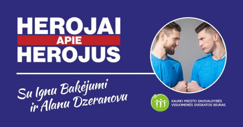 Kviečiame dalyvauti renginyje "Herojai apie herojus"