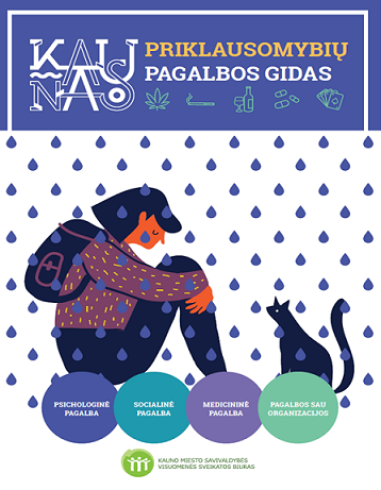 Parengtas naujas leidinys "Priklausomybių pagalbos gidas"