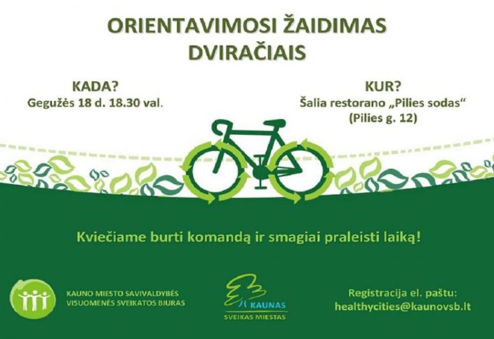 Kaunas meta dviručių iššukį Europos miestams