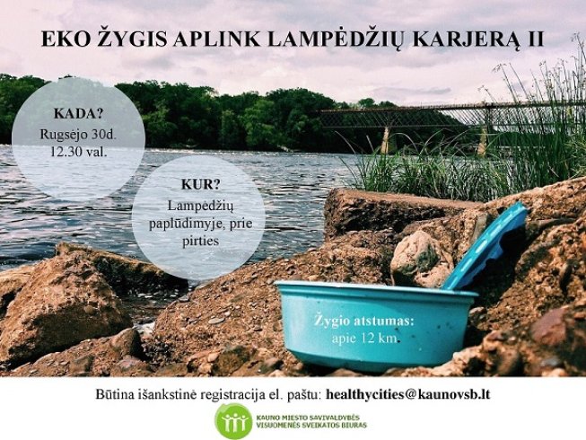 Ekologinis žygis aplink Lampėdžių karjerą II