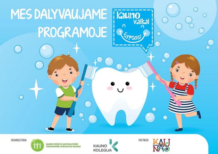 Kaunas pradėjo unikalų projektą "Kauno vaikai šypsosi"