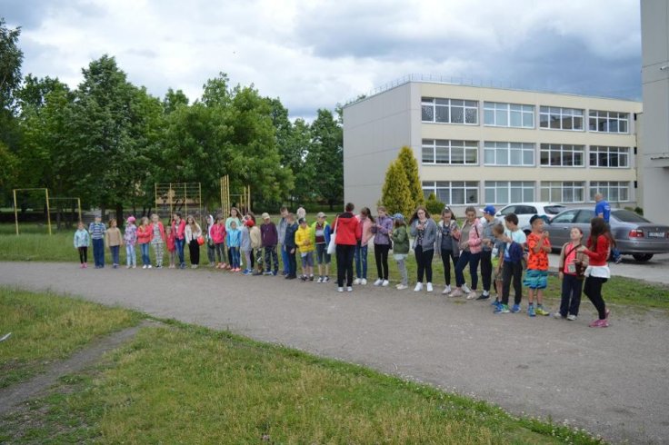 Baigėsi aktyvaus poilsio stovykla socialinės rizikos šeimų vaikams