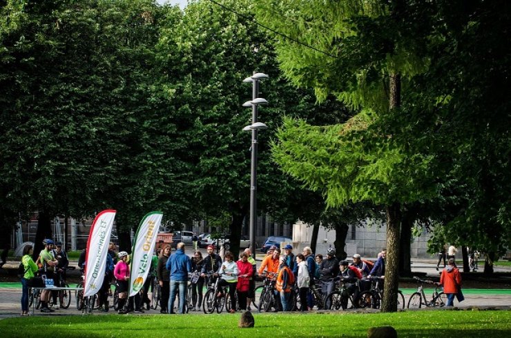 Įvyko orientavimosi žaidimas dviračiais "Velo Kaunas 2017" II-asis etapas
